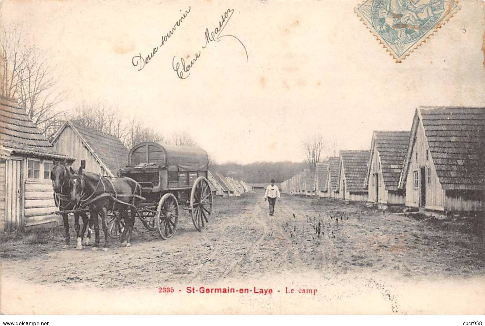 78 - SAINT GERMAIN EN LAYE - SAN57410  - Le Camp - St. Germain En Laye