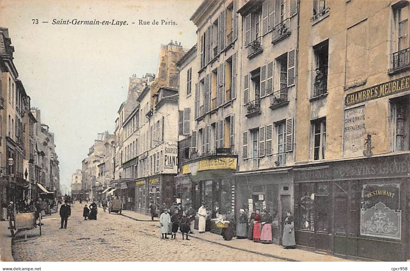 78 - SAINT GERMAIN EN LAYE - SAN57415 - Rue De Paris - St. Germain En Laye