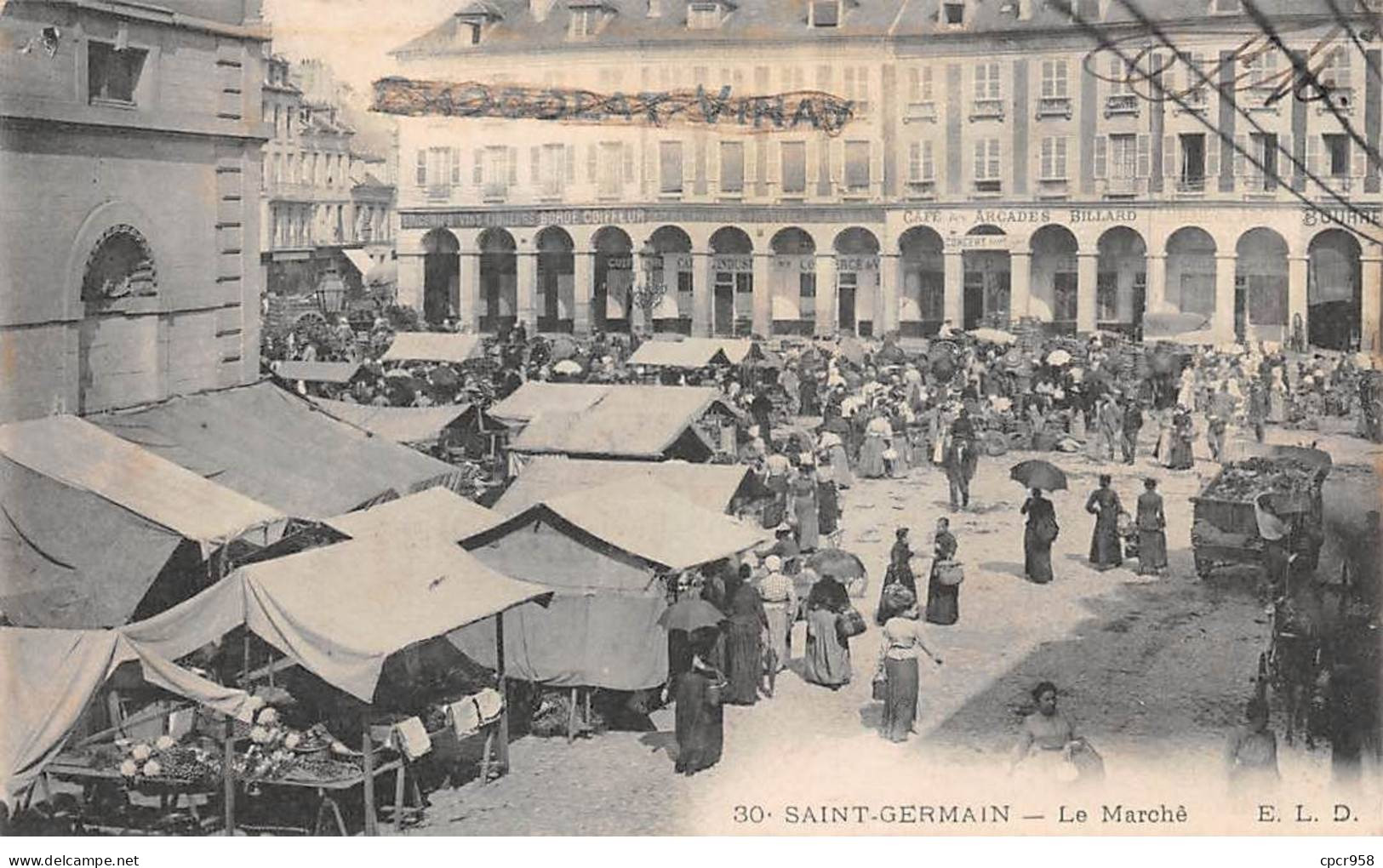 78 - SAINT GERMAIN EN LAYE - SAN57424 - Le Marché - St. Germain En Laye