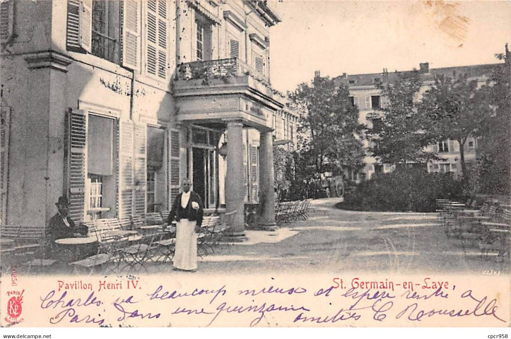 78 - SAINT GERMAIN EN LAYE - SAN57444 - Pavillon Henri IV - St. Germain En Laye