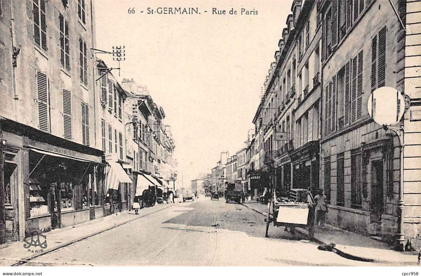 78 - SAINT GERMAIN EN LAYE - SAN57448 - Rue De Paris - St. Germain En Laye