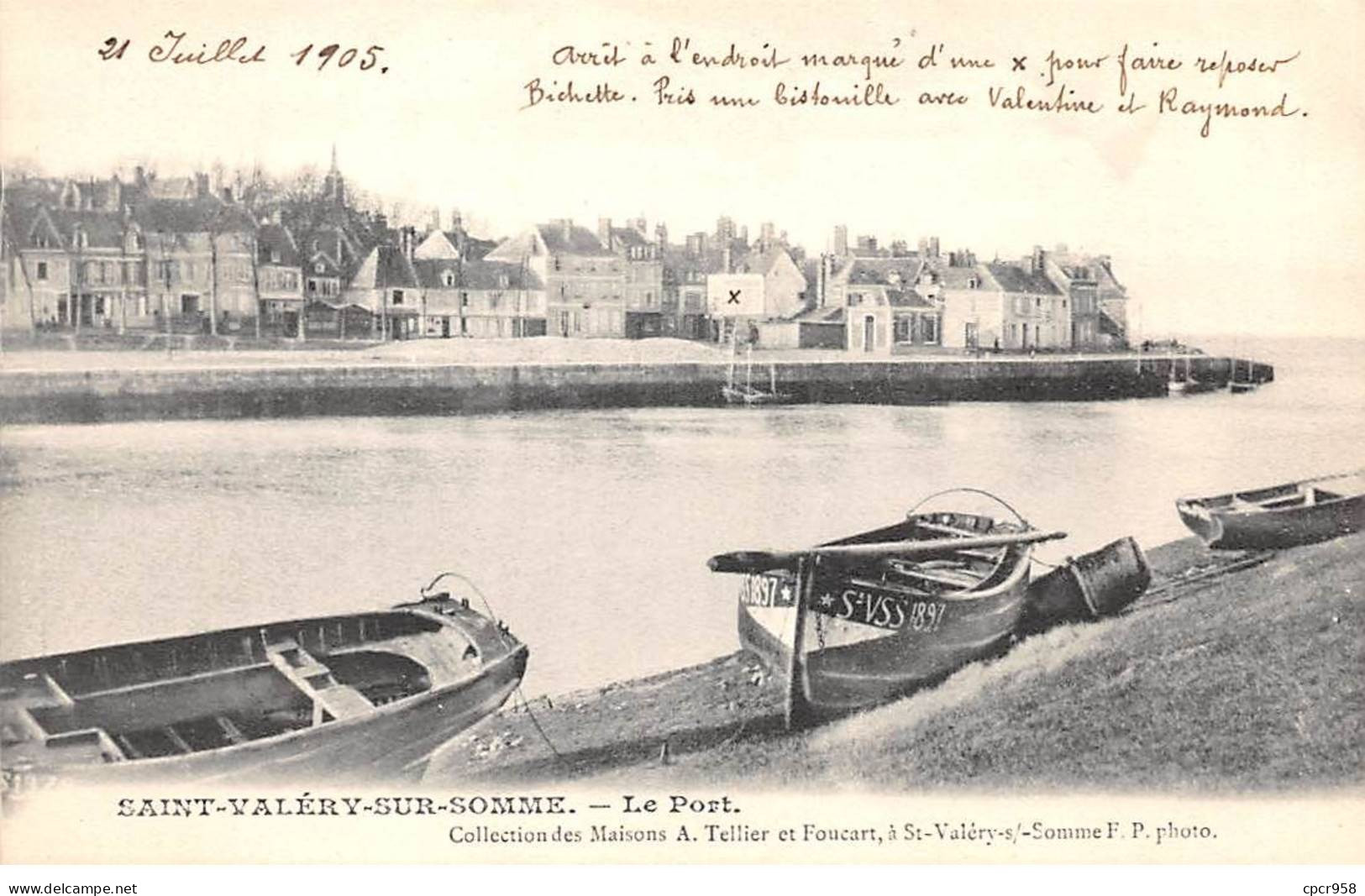 80 - SAINT VALERY SUR SOMME - SAN57494 - Le Port - Saint Valery Sur Somme