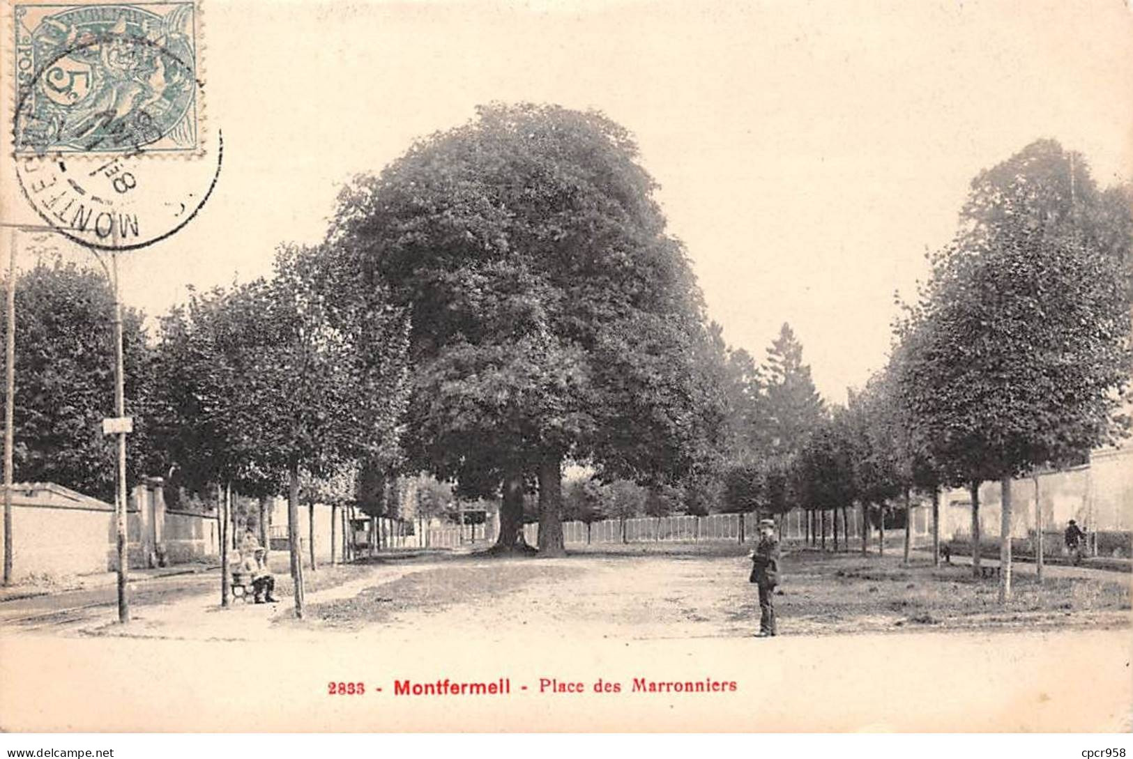 93 - MONTFERMEIL - SAN57501 - Place Des Marronniers - Montfermeil