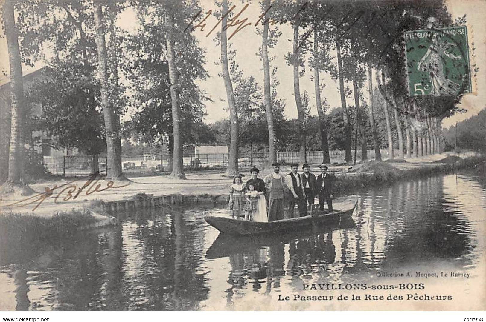 93 - PAVILLONS SOUS BOIS - SAN57527 - Le Passeur De La Rue Des Pêcheurs - En L'état - Les Pavillons Sous Bois