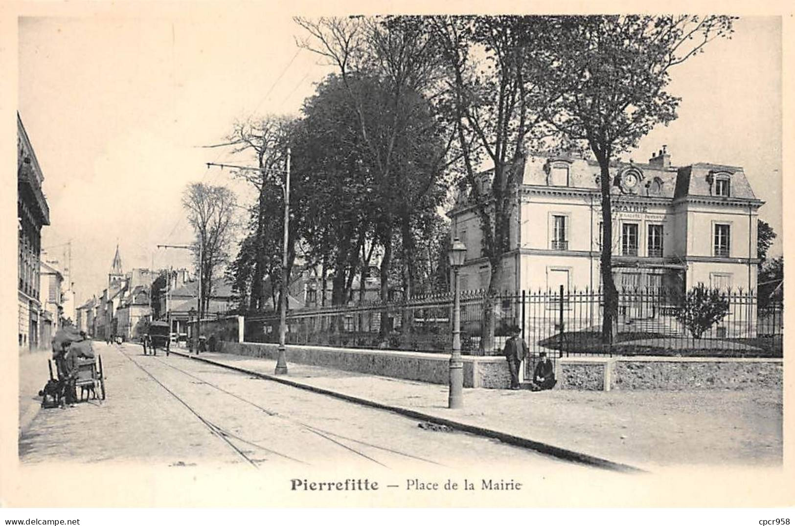 93 - PIERREFITTE - SAN57521 - Place De La Mairie - Pierrefitte Sur Seine