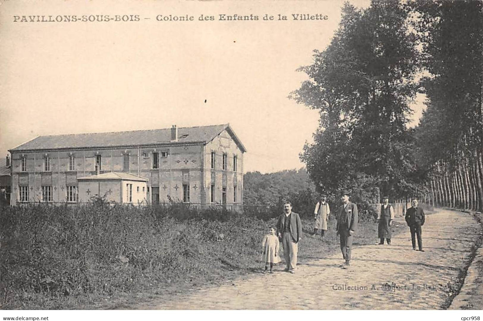 93 - PAVILLONS SOUS BOIS - SAN57528 - Colonie Des Enfants De La Villette - Les Pavillons Sous Bois