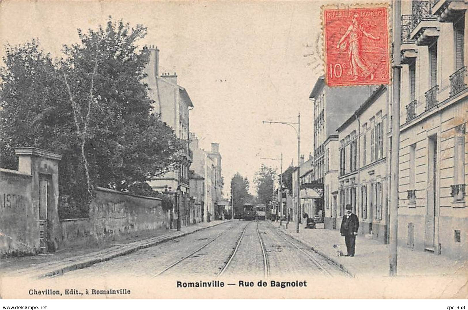 93 - ROMAINVILLE - SAN57539 - Rue De Bagnolet - En L'état - Romainville