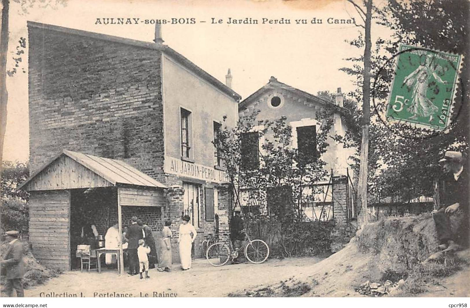 93 - AULNAY SOUS BOIS - SAN57556 - Le Jardin Perdu Vu Du Canal - Aulnay Sous Bois