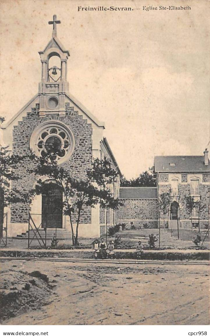 93 - FREINVILLE SEVRAN - SAN57568 - Eglise Ste Elisabeth - Sevran