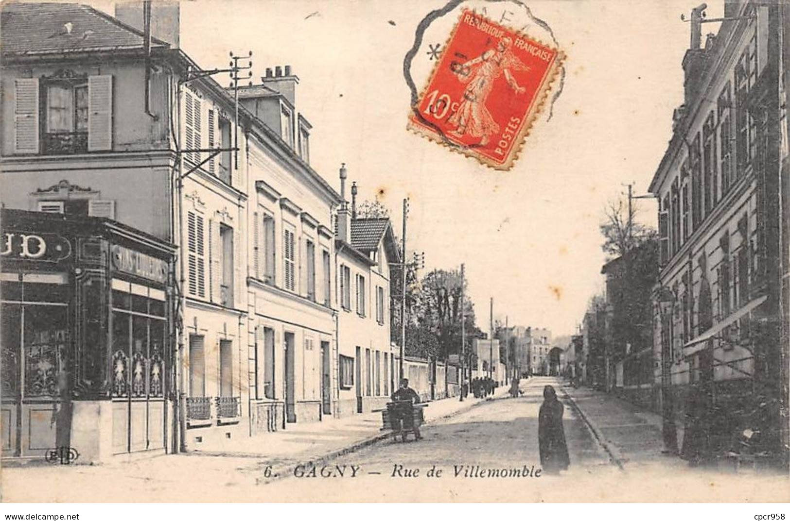 93 - GAGNY - SAN57577 - Rue De Villemomble - Gagny