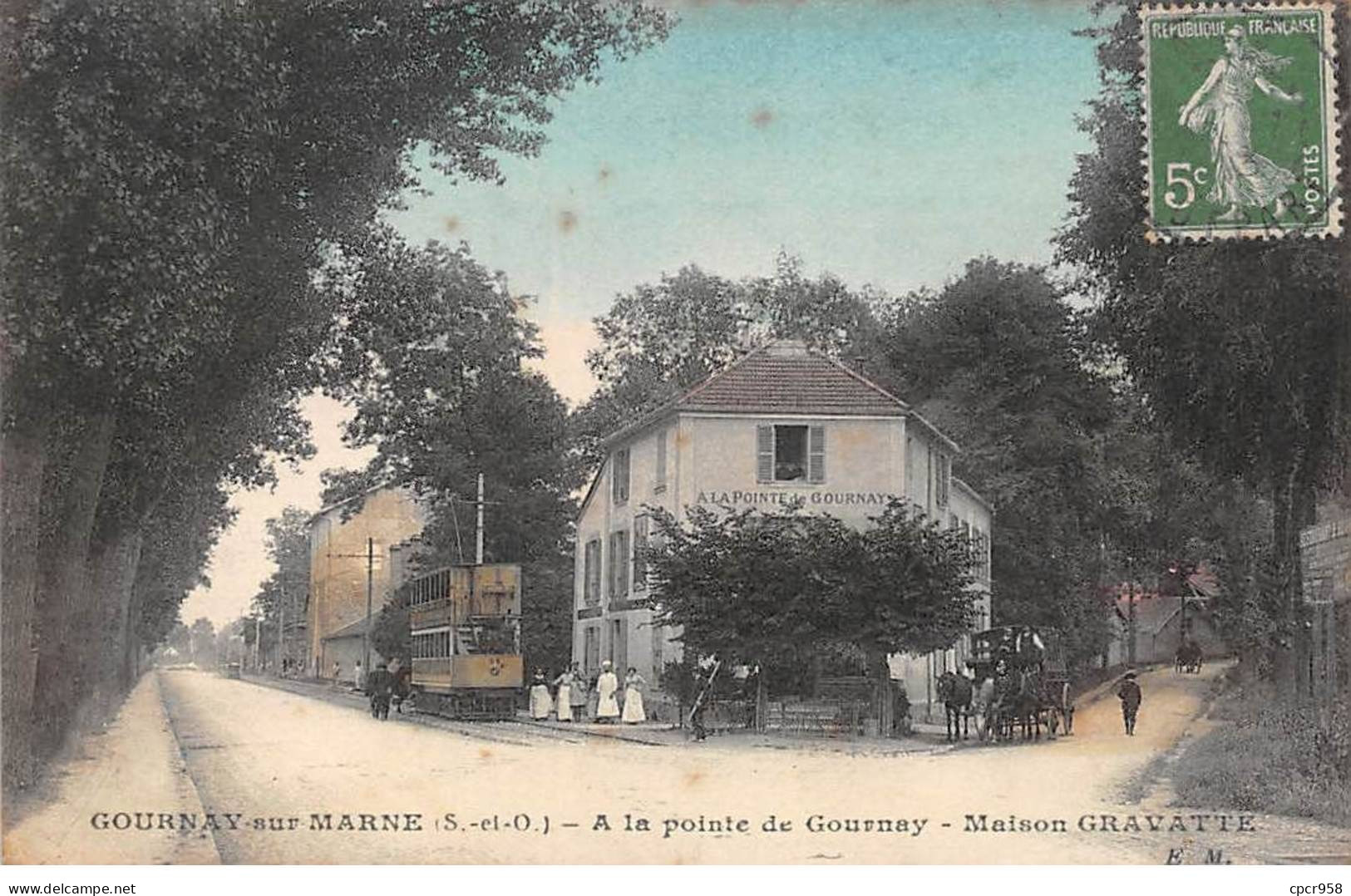 93 - GOURNAY SUR MARNE - SAN57567 - A La Pointe De Gournay - Maison Gravatte - Gournay Sur Marne