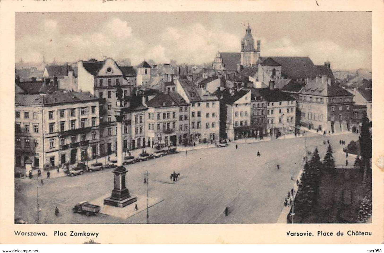 POLOGNE - SAN53652 - Varsovie - Place Du Château - Polen