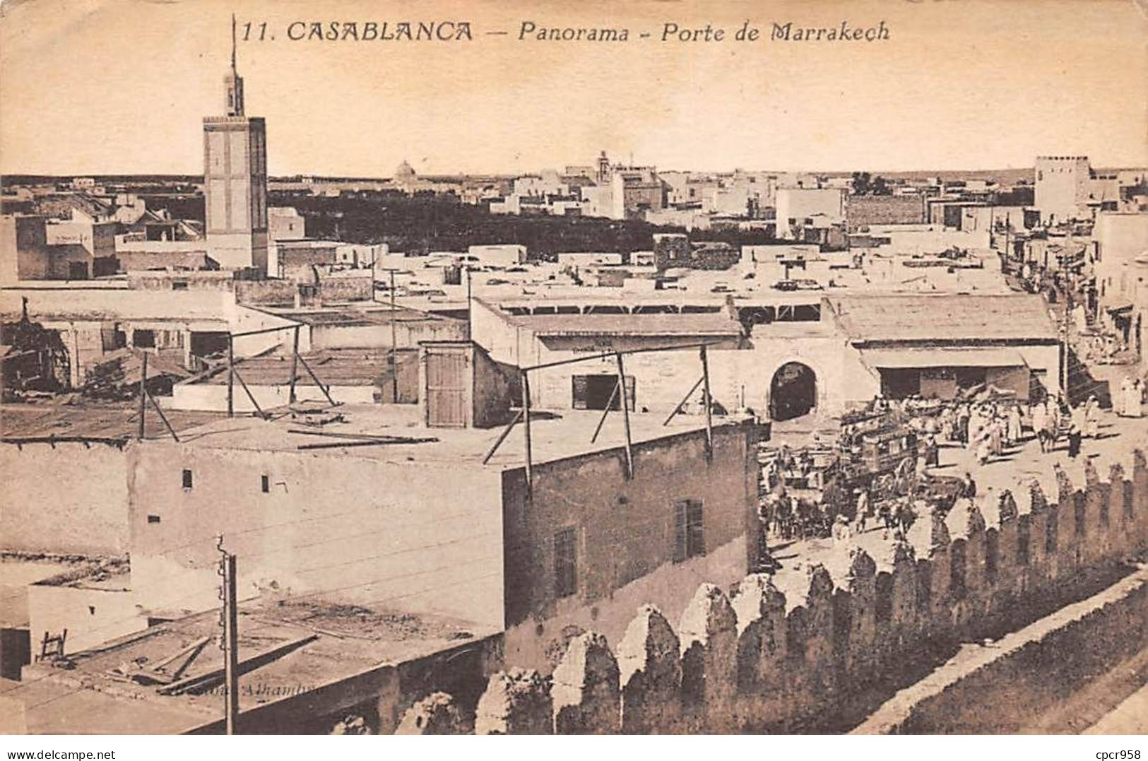 MAROC - SAN53792 - Casablanca - Panorama - Porte De Marrakech - Casablanca