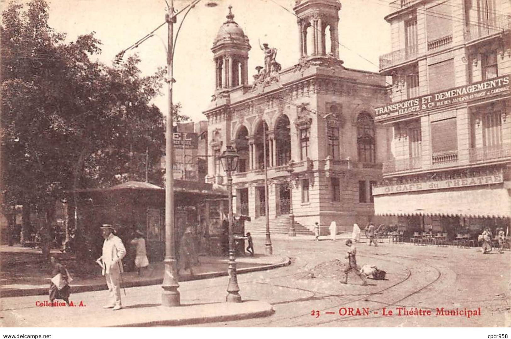 ALGERIE - SAN53880 - Oran - Le Théâtre Municipal - Oran