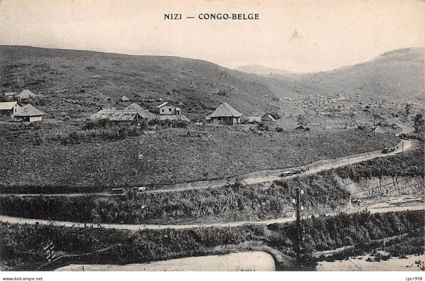 CONGO - SAN53925 - Nizi - Vue Générale - Mine - Belgian Congo