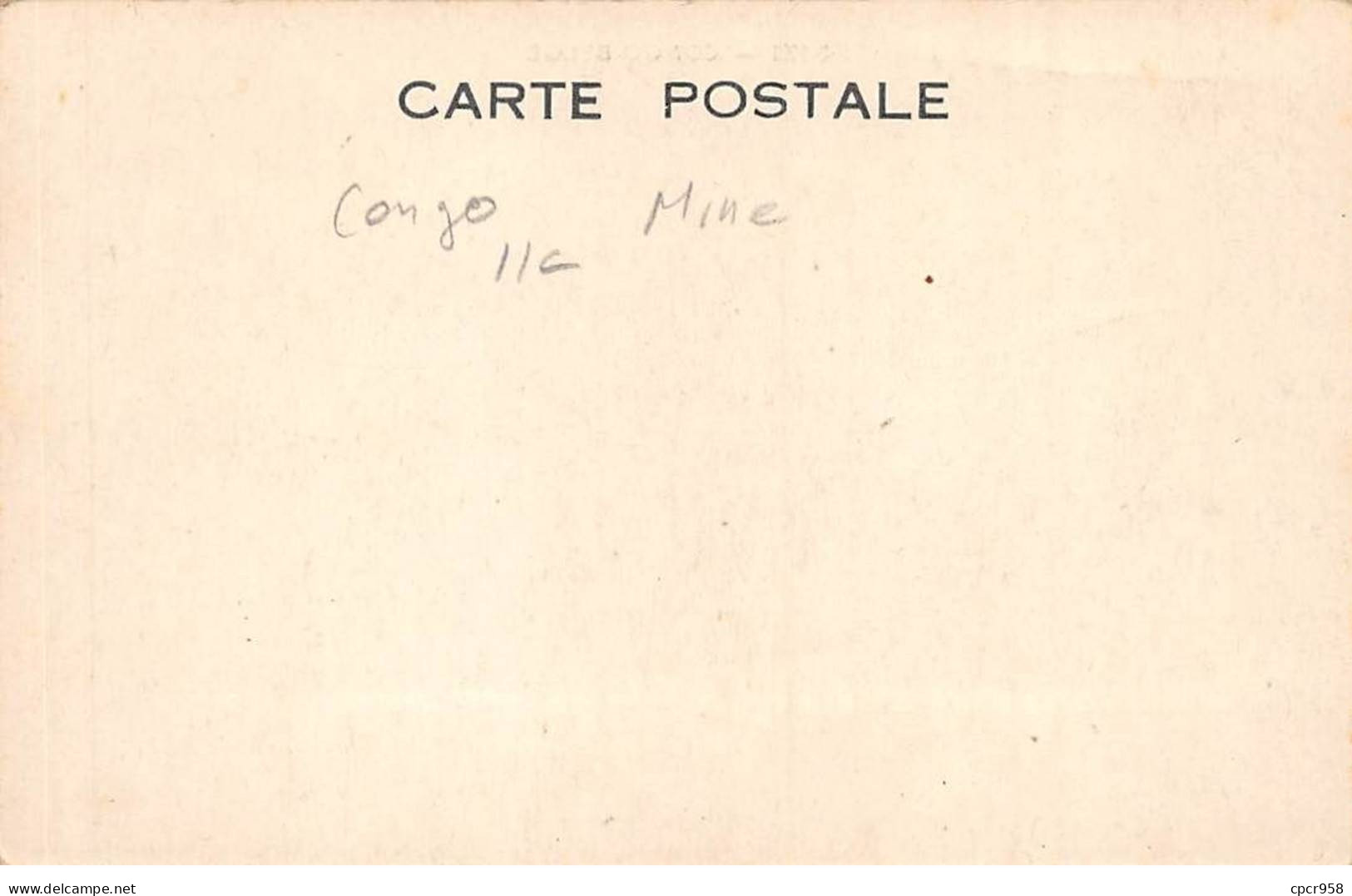 CONGO - SAN53925 - Nizi - Vue Générale - Mine - Belgian Congo