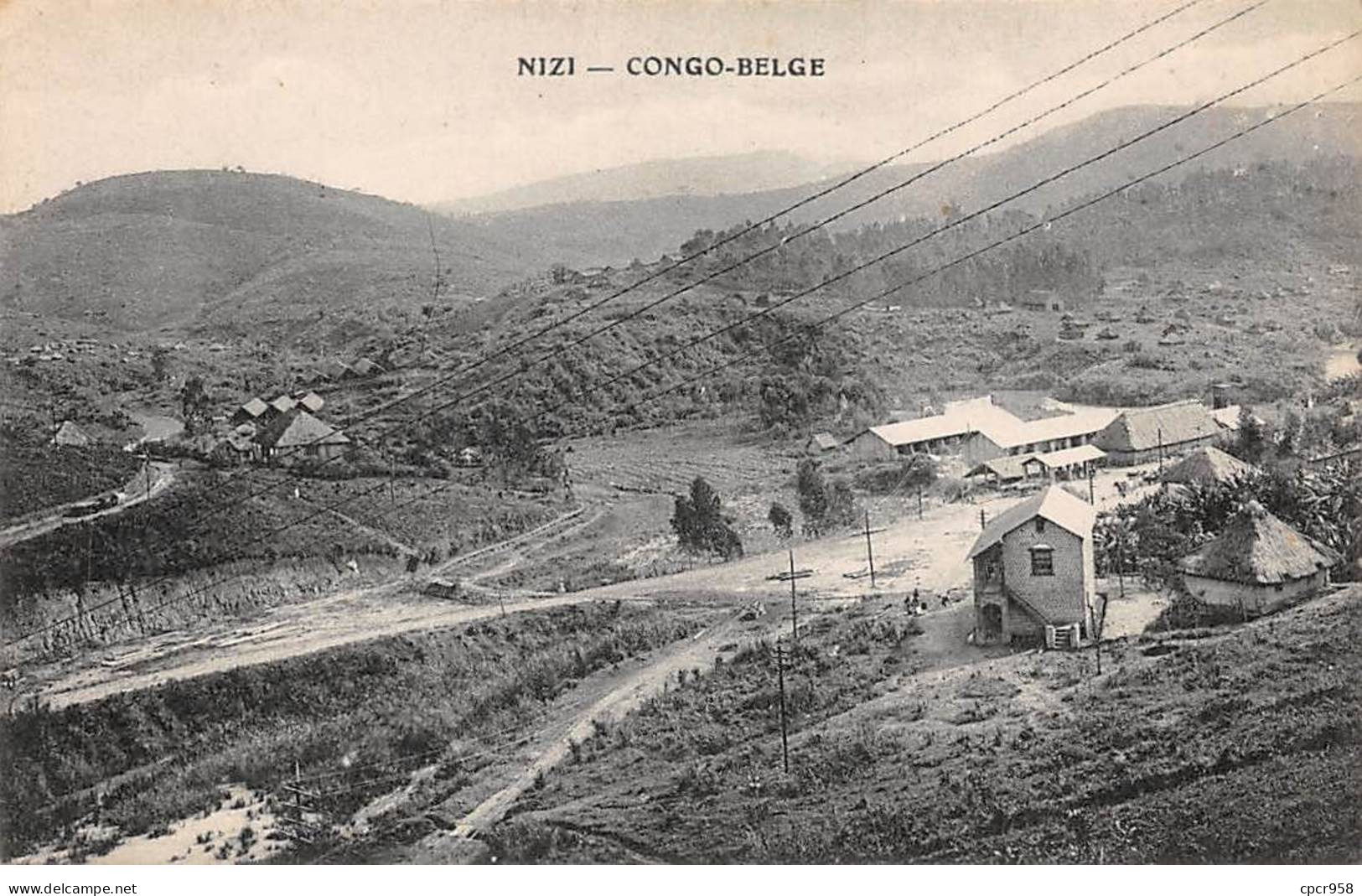 CONGO - SAN53923 - Nizi - Mine - Congo Belga