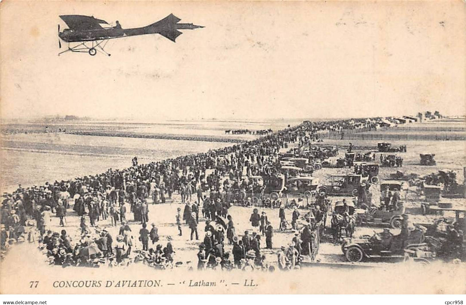 AVIATEURS - SAN53954 - Concours D'Aviation "Latham" - Airmen, Fliers