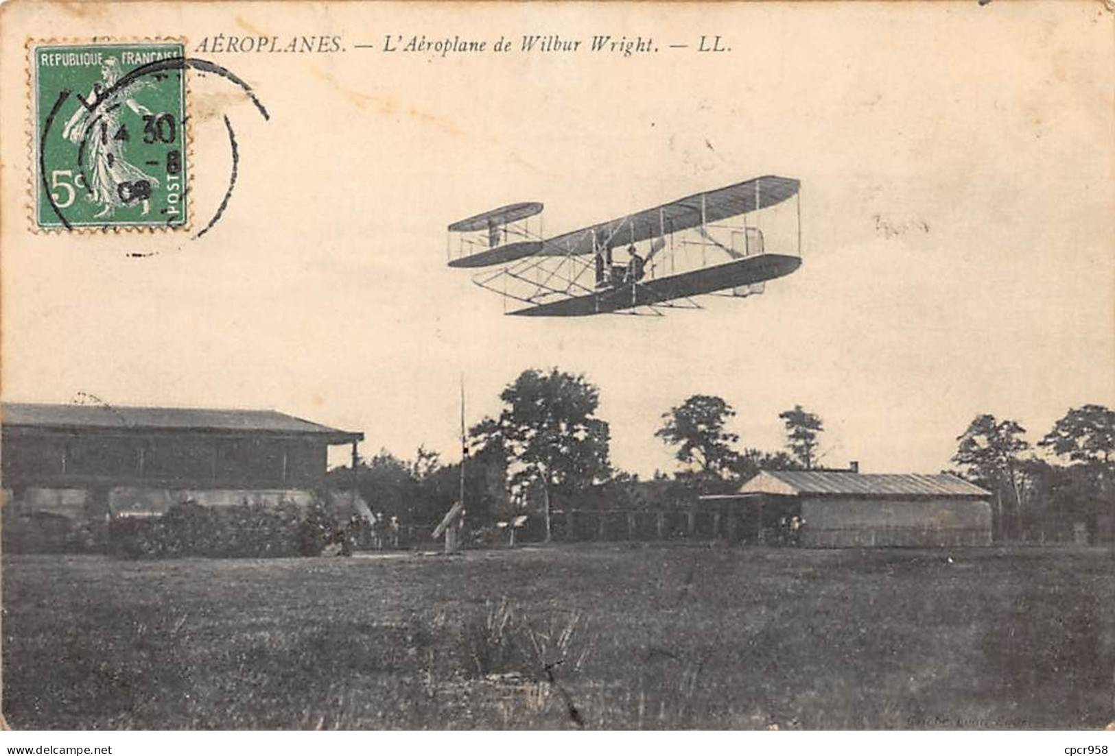 AVIATION - SAN53970 - Nos Aéroplanes - L'Aéroplane De Wilbur Wright - Piloten