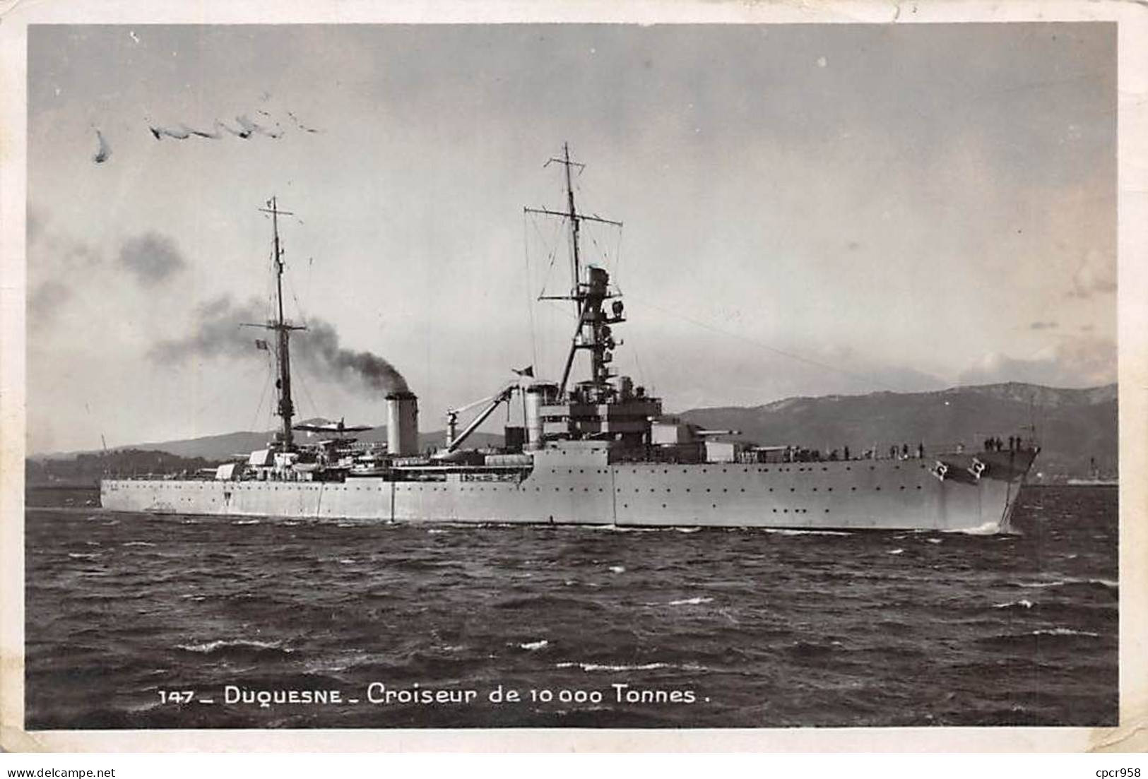 BATEAUX - SAN54011 - Duquesne - Croiseur De 10 000 Tonnes - Steamers