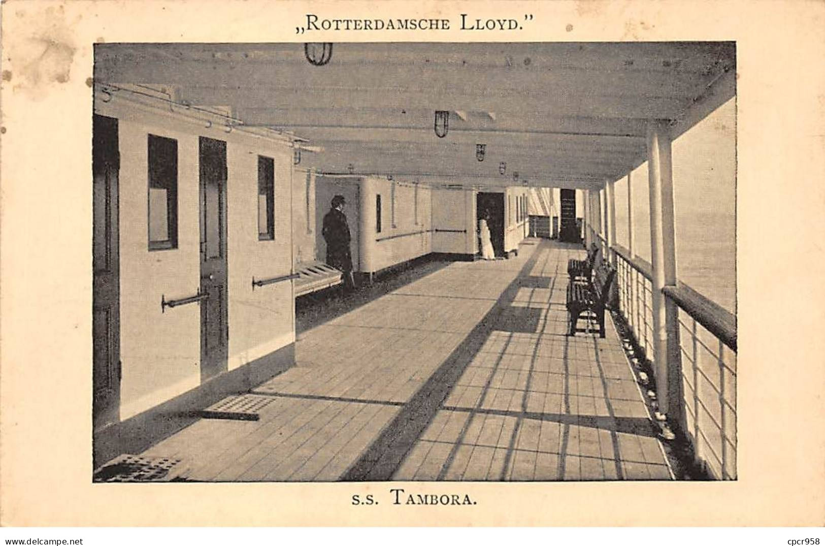 BATEAUX - SAN54023 - Rotterdamsche Llyod - SS Tombora - Steamers