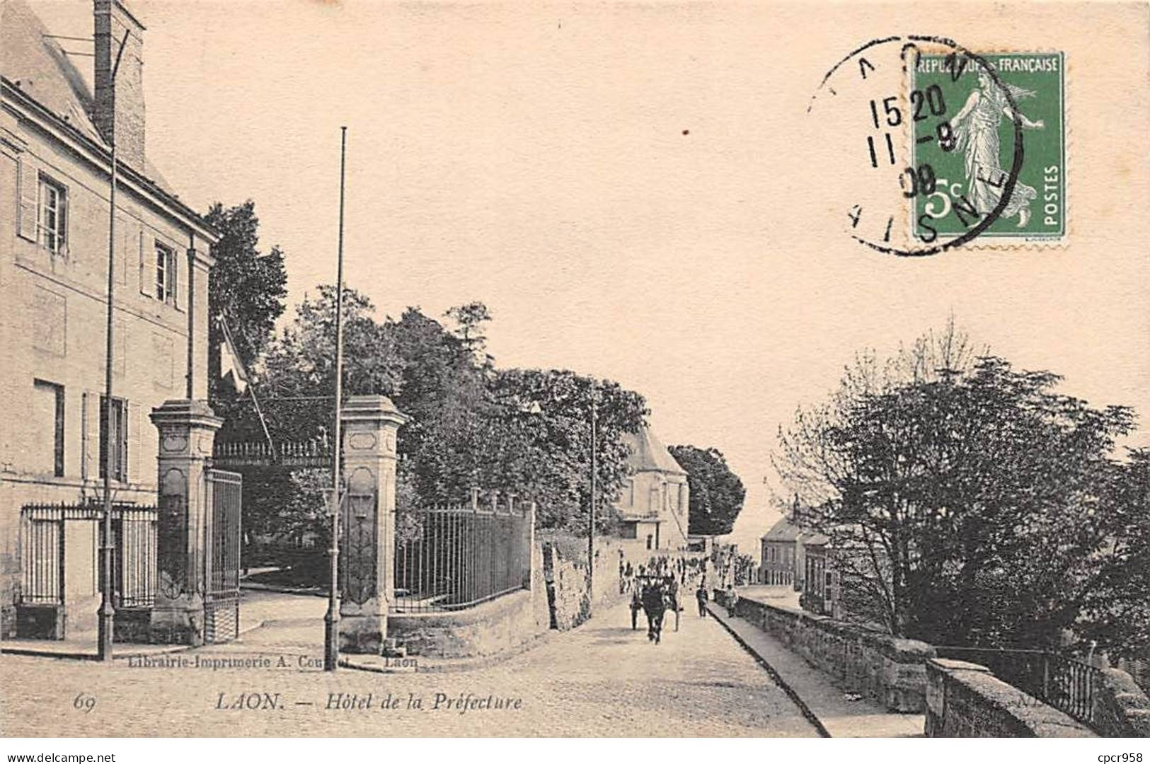 02 - LAON - SAN54096 - Hôtel De La Préfecture - Laon