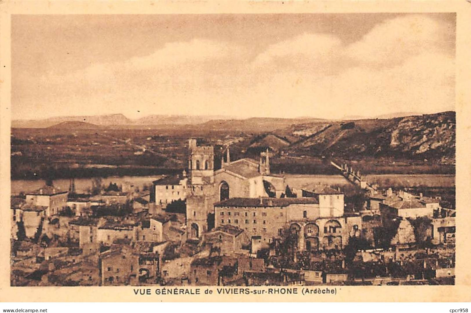 07 - VIVIERS SUR RHONE - SAN54125 - Vue Générale - Viviers