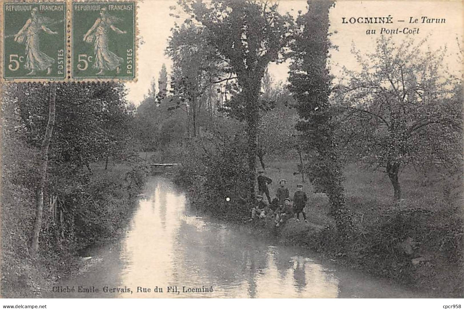 56 - LOCMINE - SAN55208 - Le Tarun Au Pont Coët - Locmine