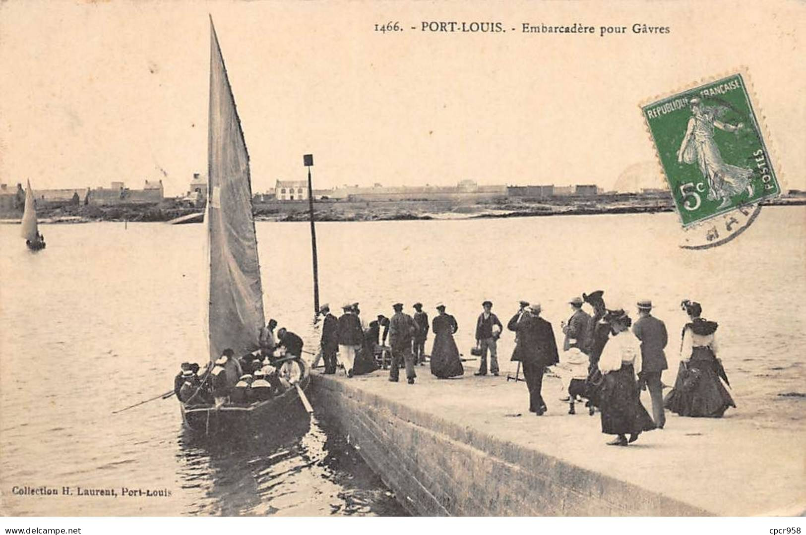 56 - PORT LOUIS - SAN55236 - Embarcadère Pour Gâvres - Port Louis