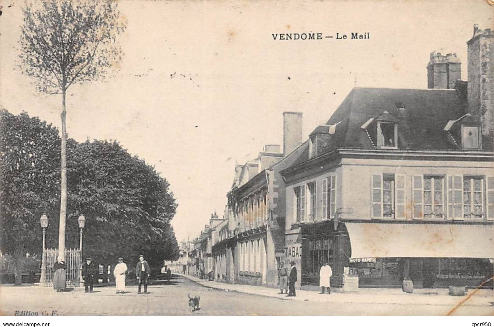 41 - VENDOME - SAN51646 - Le Mail - Pli - Vendome