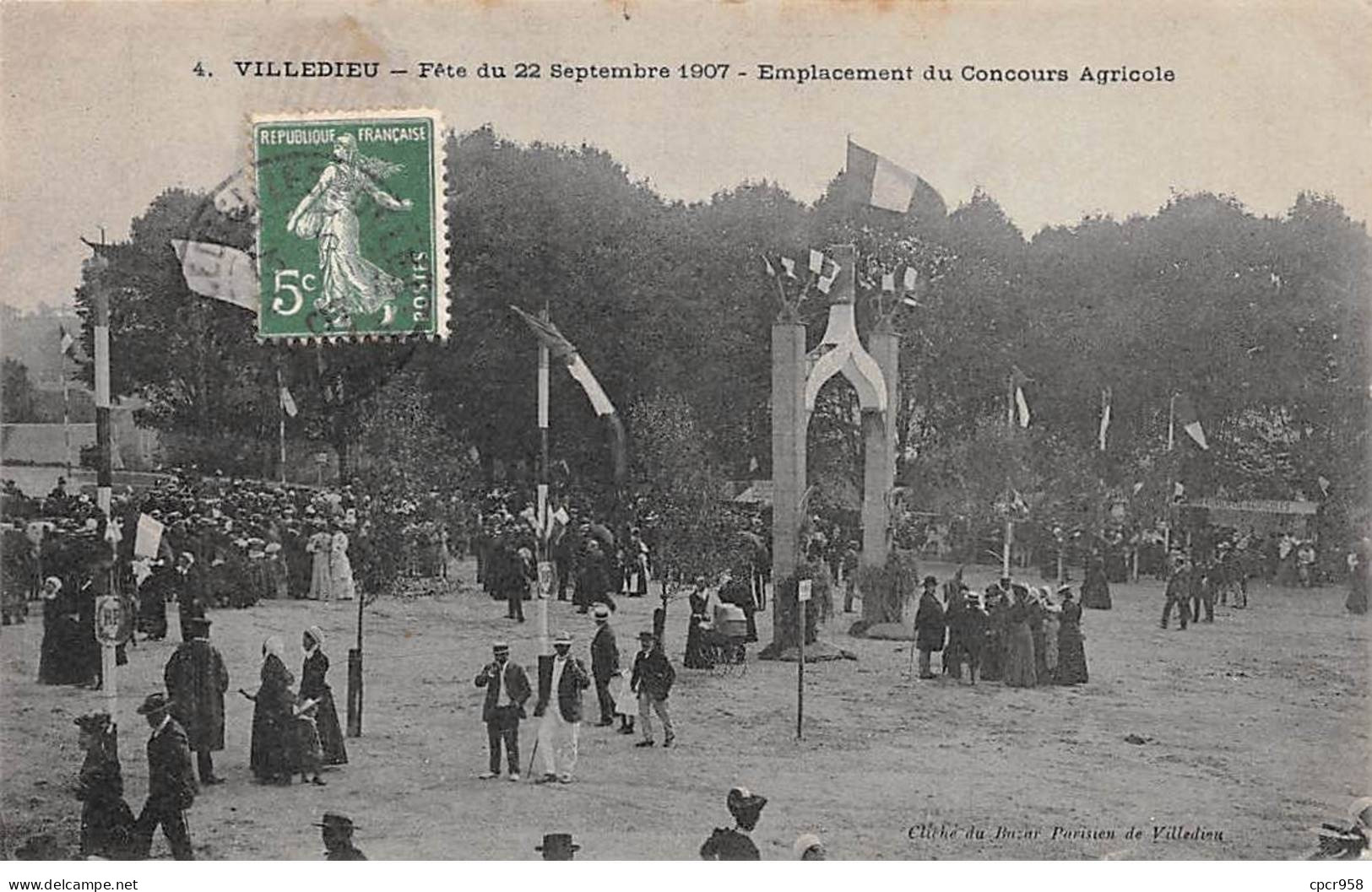 50 - VILLEDIEU LES POELES - SAN51686 - Emplacement Du Concours Agricole - Villedieu