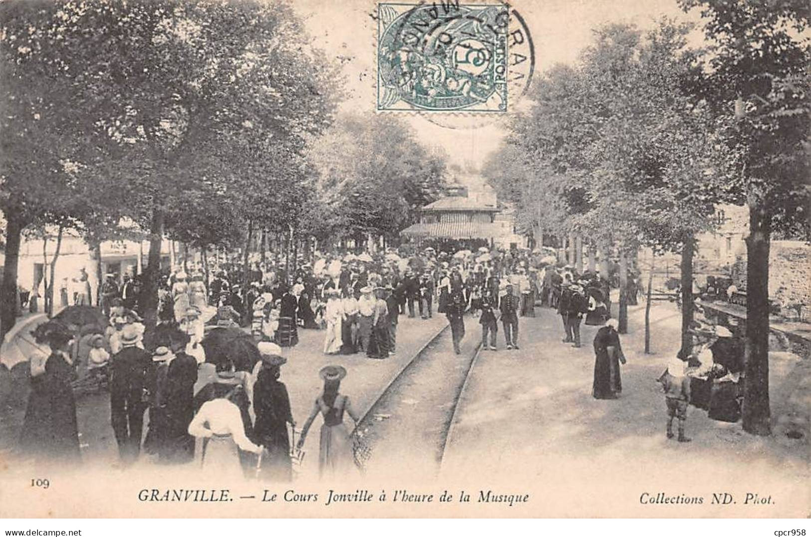 50 - GRANVILLE - SAN51694 - Le Cours Jonville à L'heure De La Musique - Granville