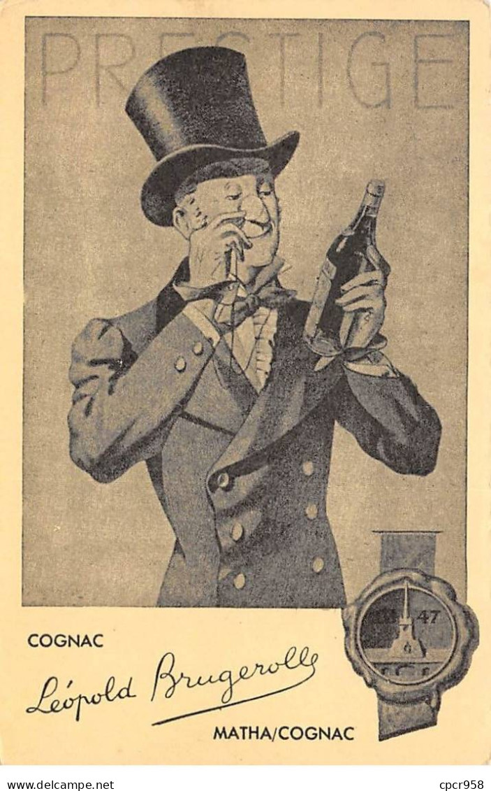 Publicité - N°83648 - Cognac - Léopold Brugerolle Matha/Cognac - Werbepostkarten