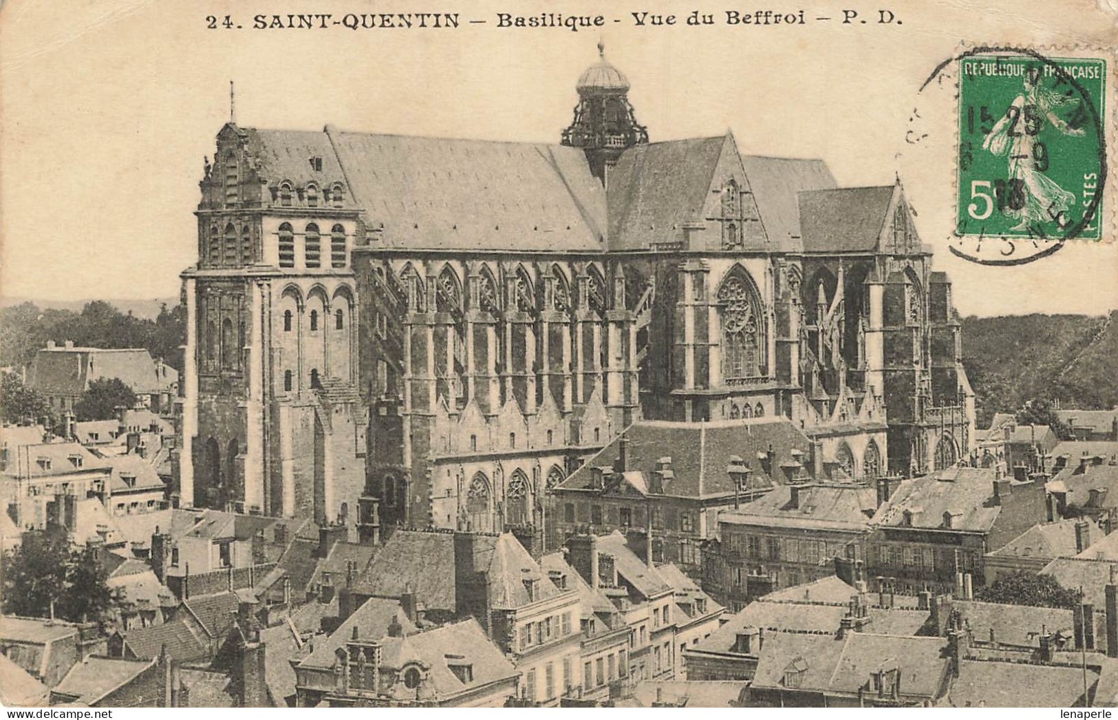 D7755 Saint Quentin Basilique - Saint Quentin