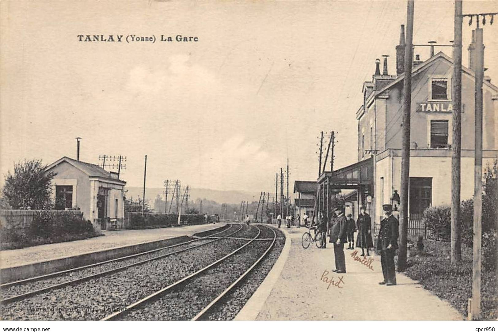 89 - TANLAY - SAN53482 - La Gare - Tanlay