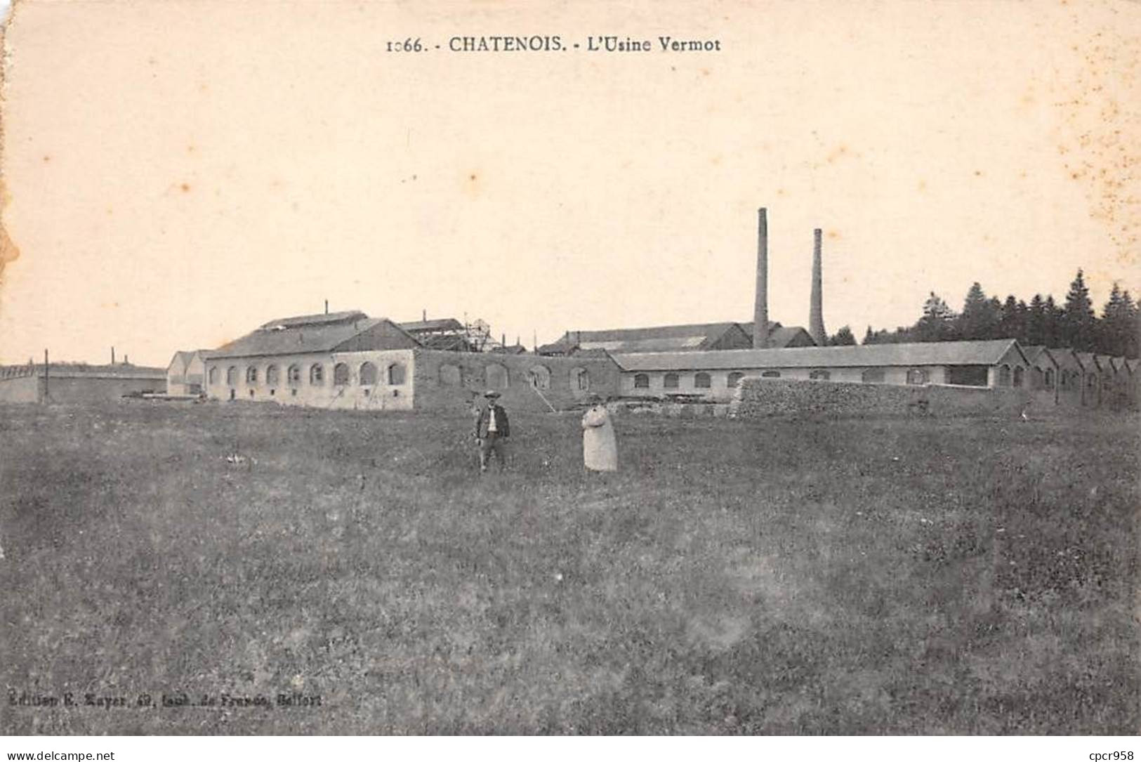 90 - CHATENOIS - SAN53494 - L'Usine Vermot - Châtenois-les-Forges