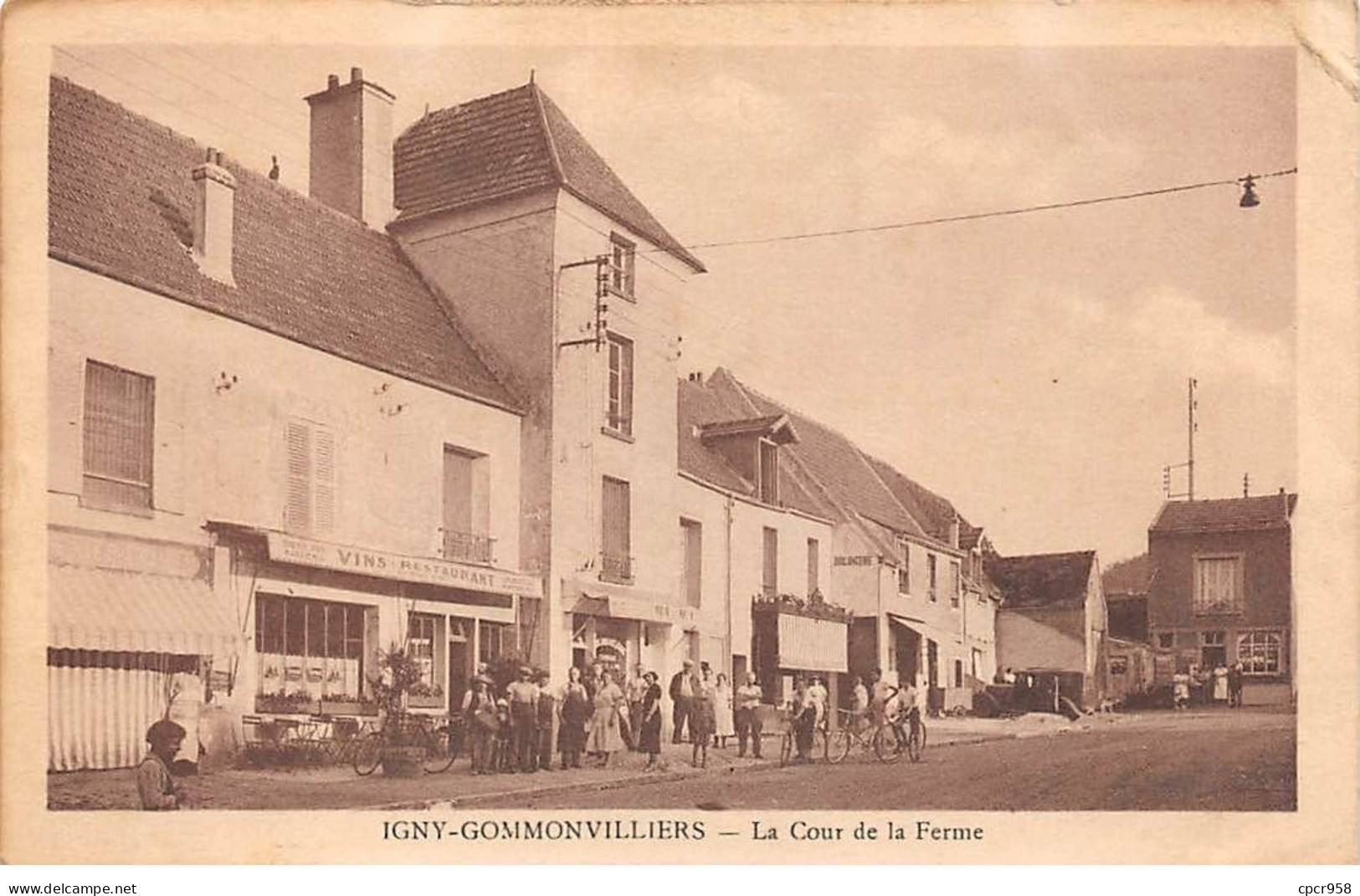 91 - IGNY GOMMONVILLIERS - SAN53502 - La Cour De La Ferme - Igny