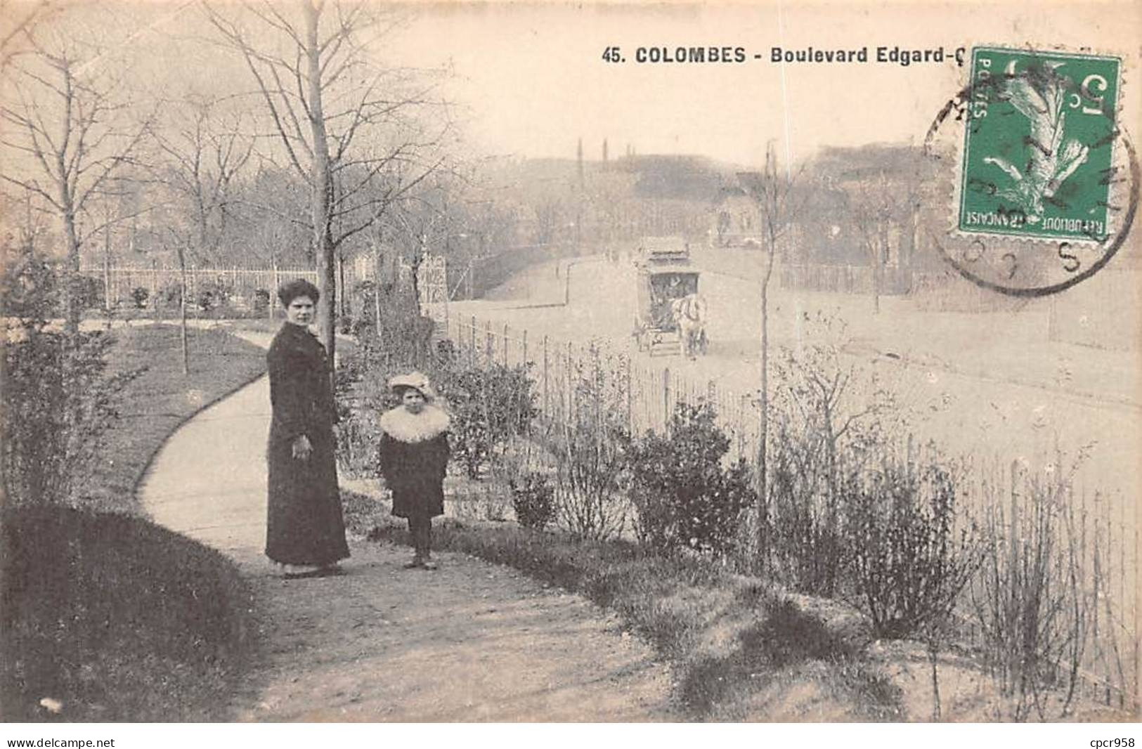 92 - COLOMBES - SAN53520 - Boulevard Edgard.... - Colombes