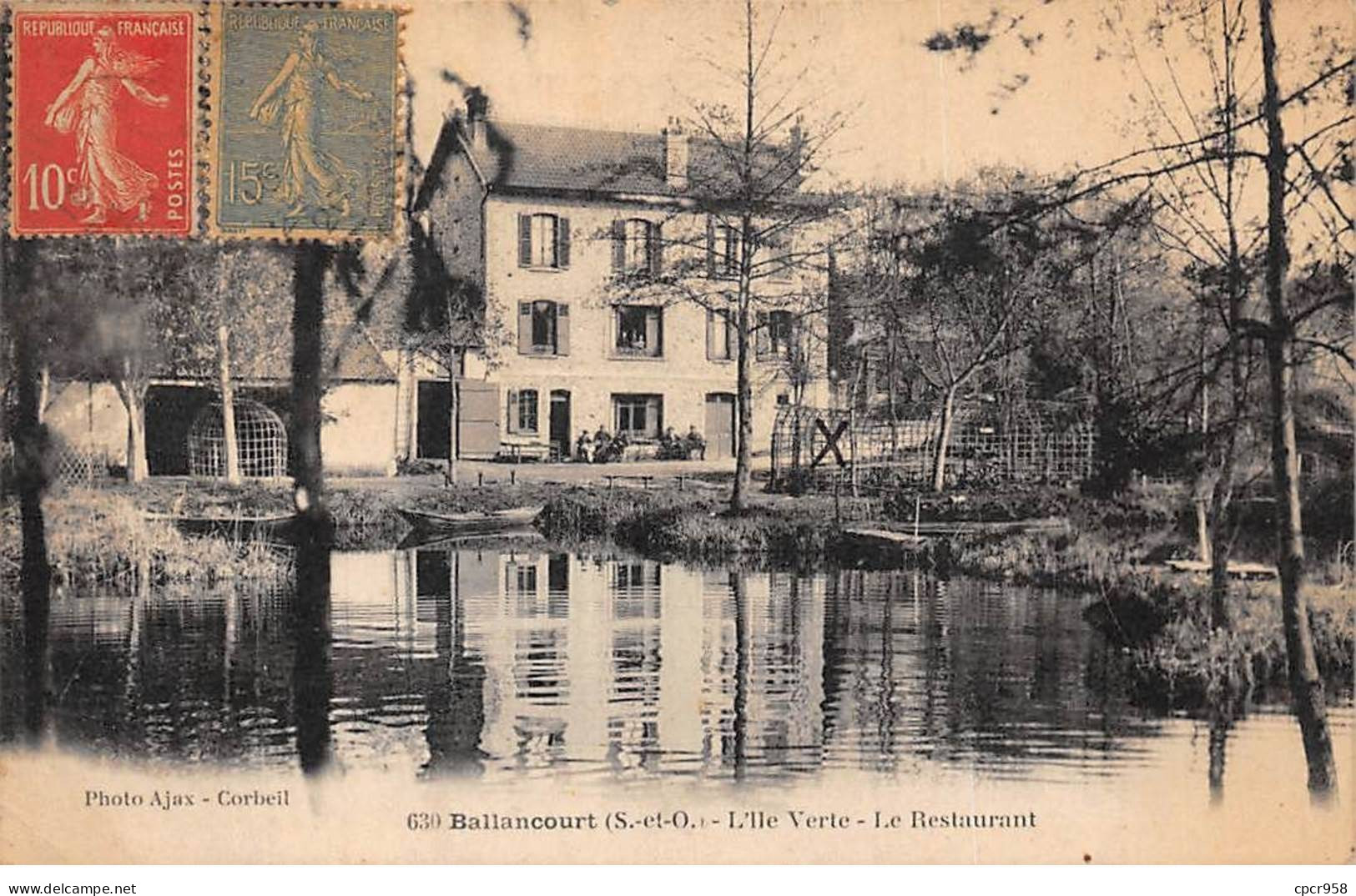 91 - BALLANCOURT - SAN53518 - L'ile Verte - Le Restaurant - Ballancourt Sur Essonne