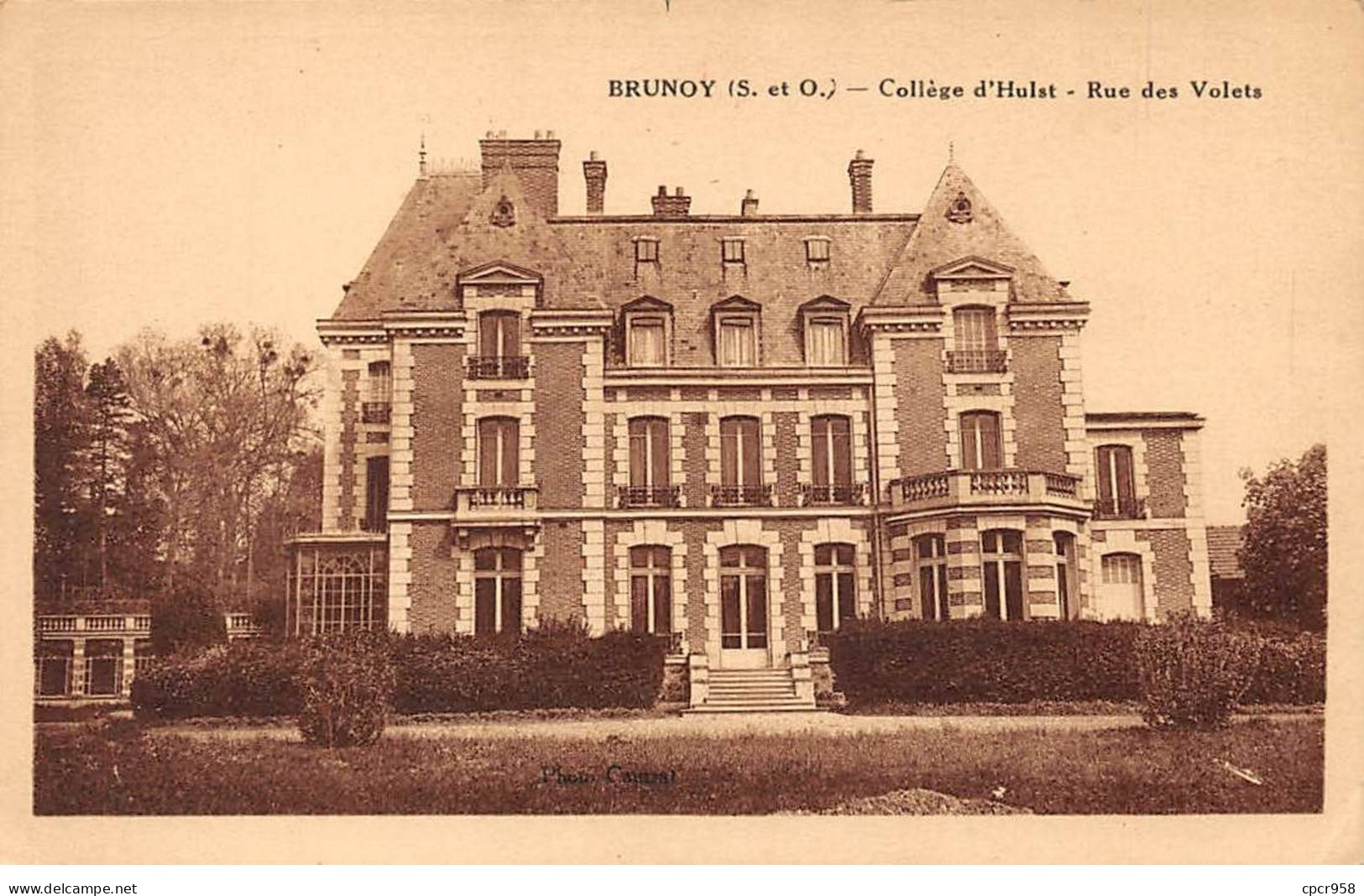 91 - BRUNOY - SAN53498 - Collège D'Hulst - Rue Des Volets - Brunoy
