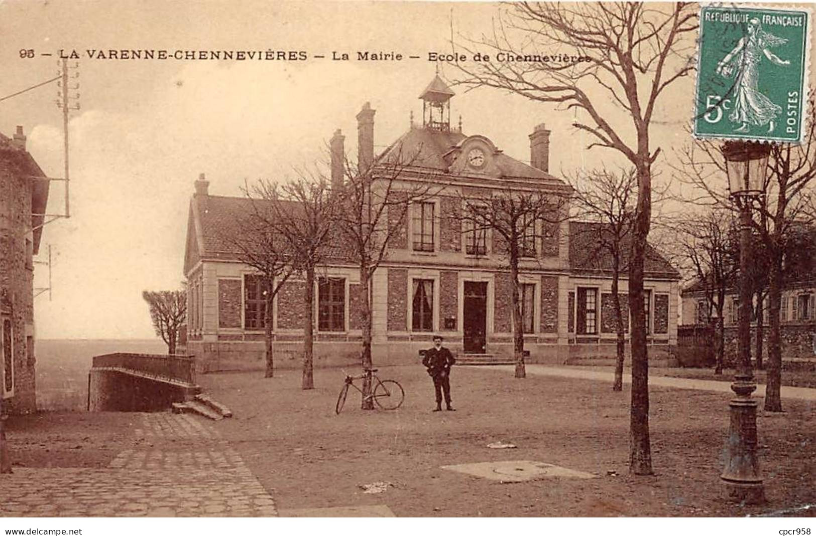 94 - LA VARENNE CHENNEVIERES - SAN53537 - La Mairie - Ecole De Chennevière - Chennevieres Sur Marne