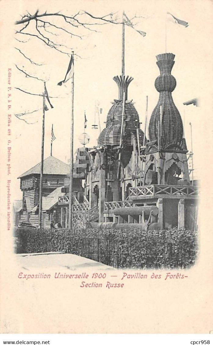 RUSSIE - SAN53569 - Exposition Universelle 1900 - Pavillon Des Forêts - Section Russe - Rusland