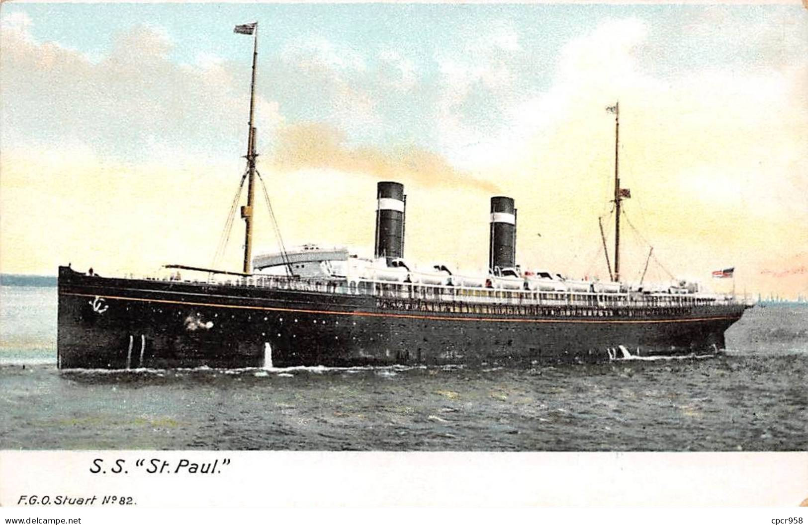 BATEAUX - SAN50951 - SS "St Paul" - Paquebots