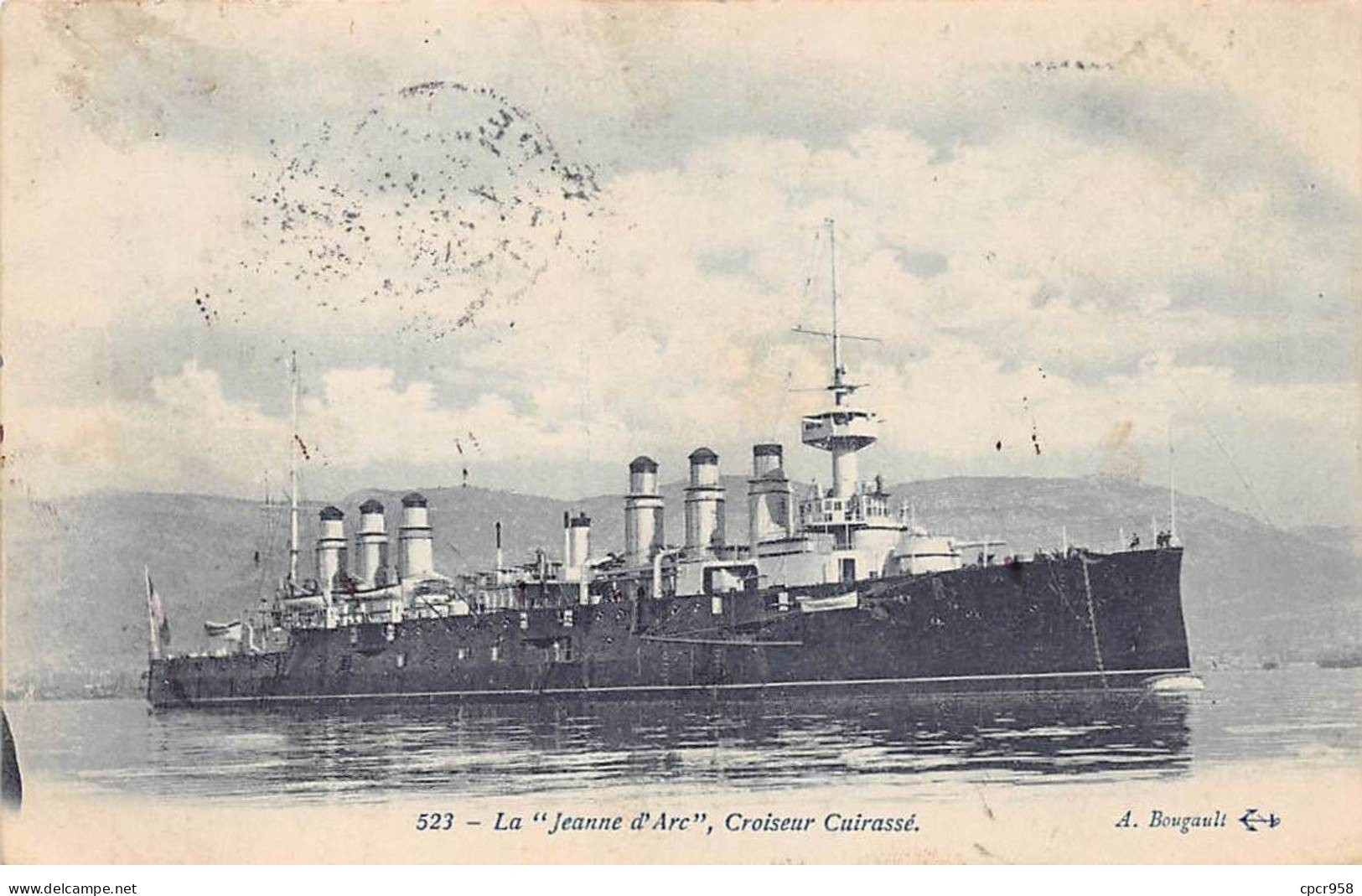 BATEAUX - SAN50953 - La "Jeanne D'Arc" - Croiseur Cuirassé - Steamers