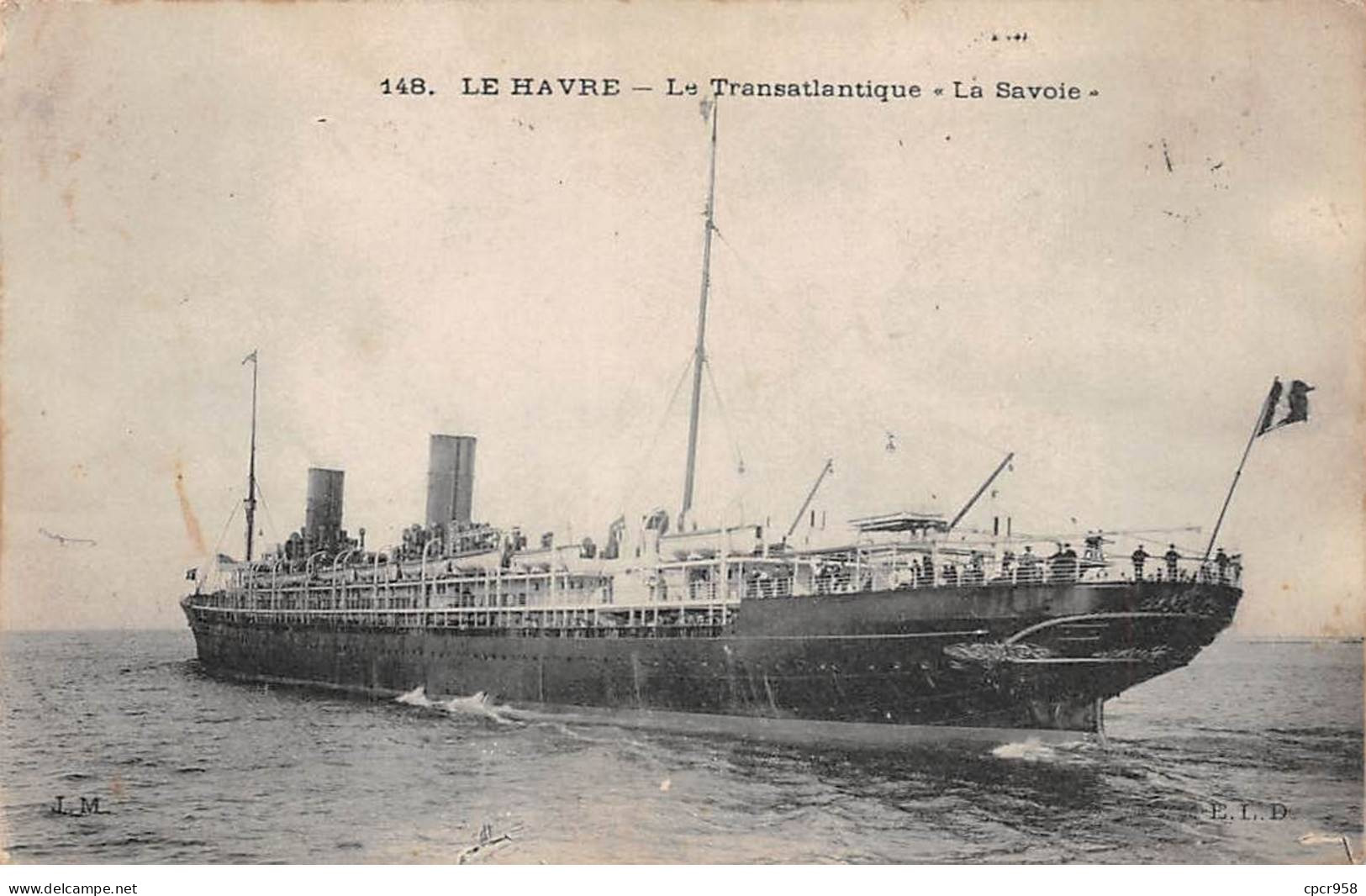 BATEAUX - SAN50963 - Le Havre - Le Transatlantique "La Savoie" - Paquebots