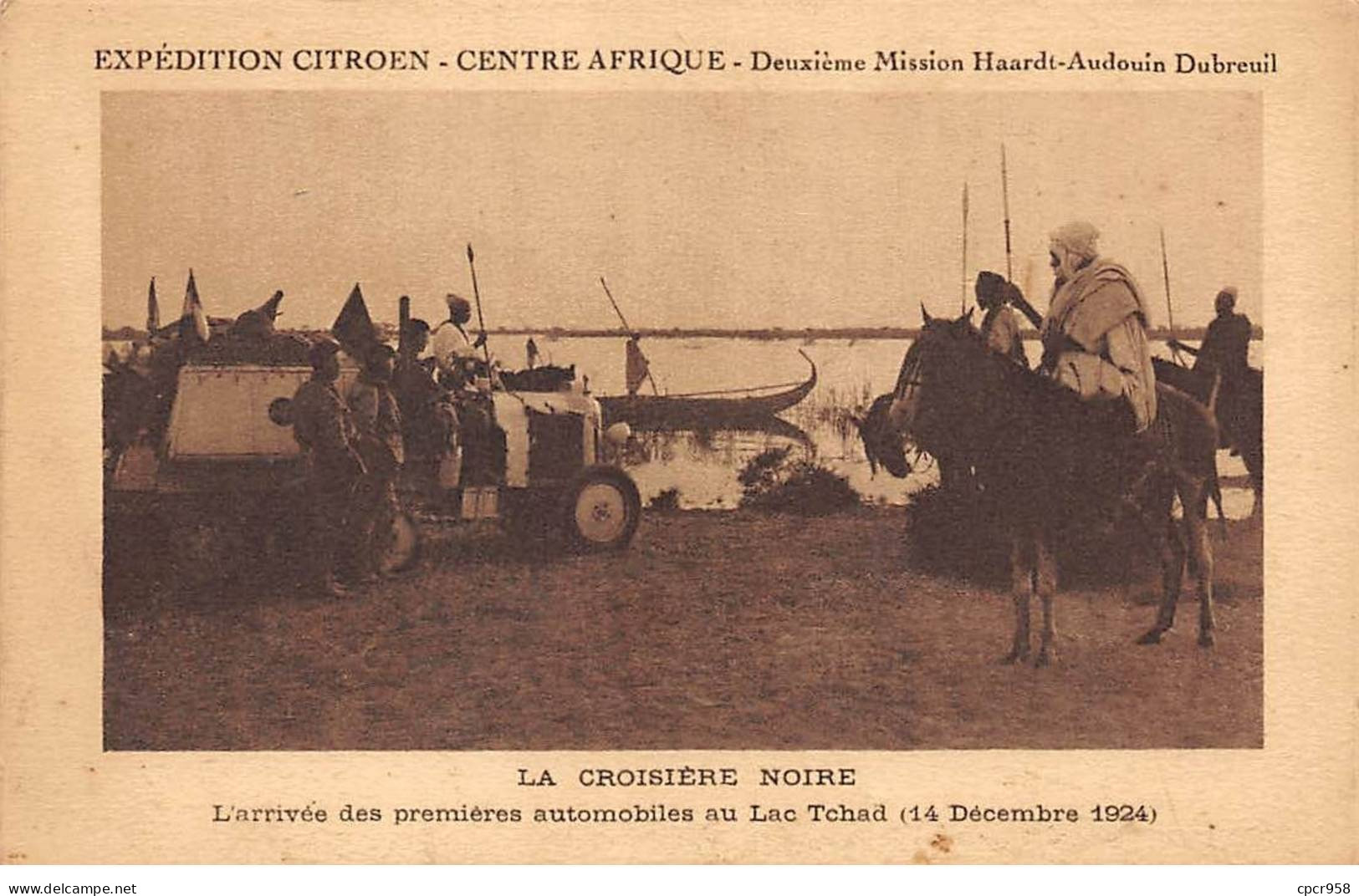 TRANSPORTS - SAN51002 - La Croisière Noire - Expédition Citroën - Centre Afrique - 2ème Mission Haardt Audoin Dubreuil - Autres & Non Classés