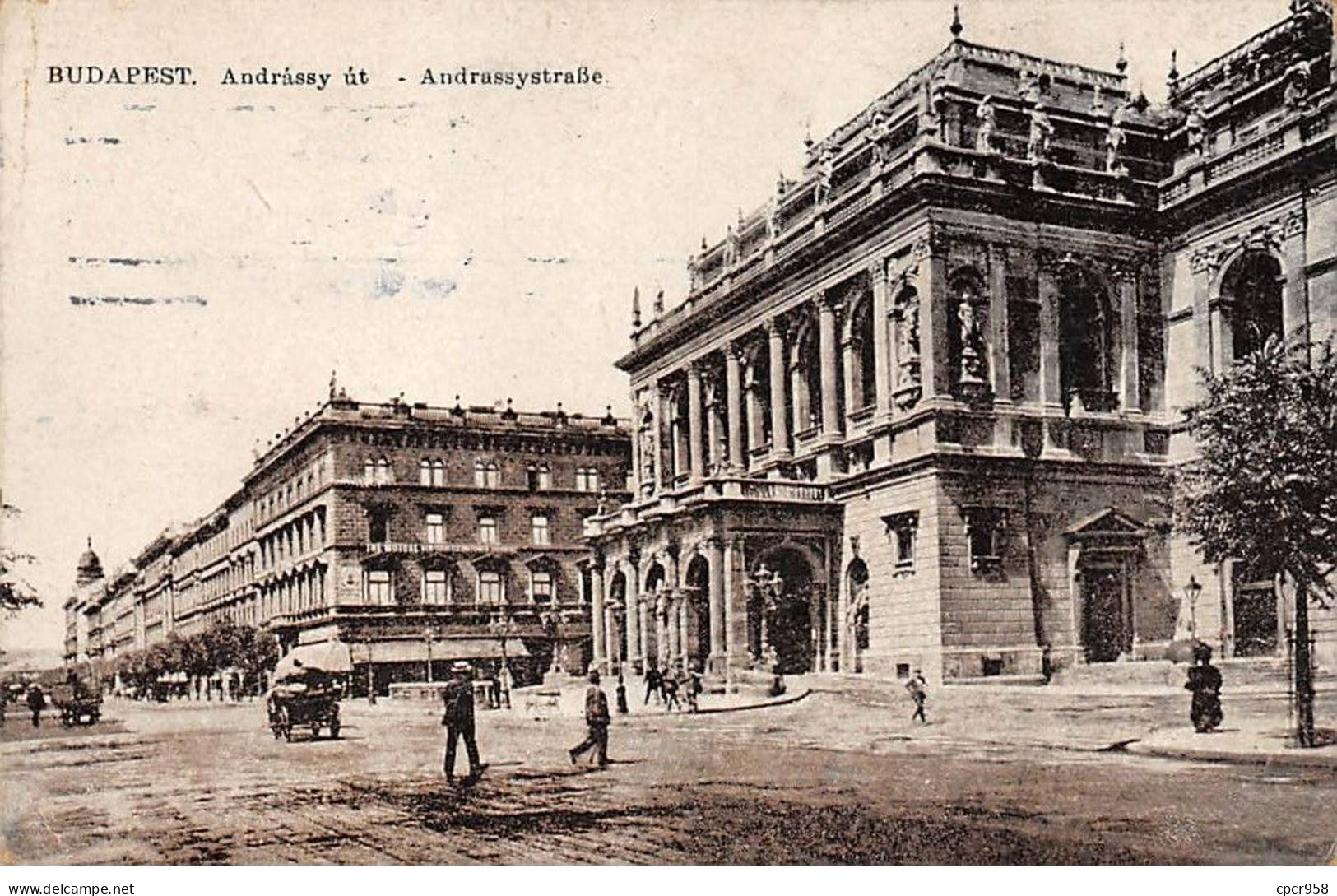 HONGRIE - SAN51094 - Budapest - Andrassy Ut - AndrassystraBe - Hongrie