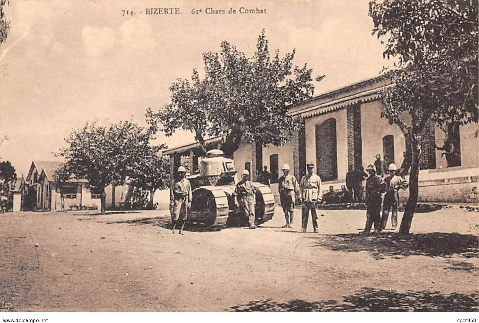 EGYPTE - SAN51174 - Bizerte - 61e Chars De Combat - Le Caire