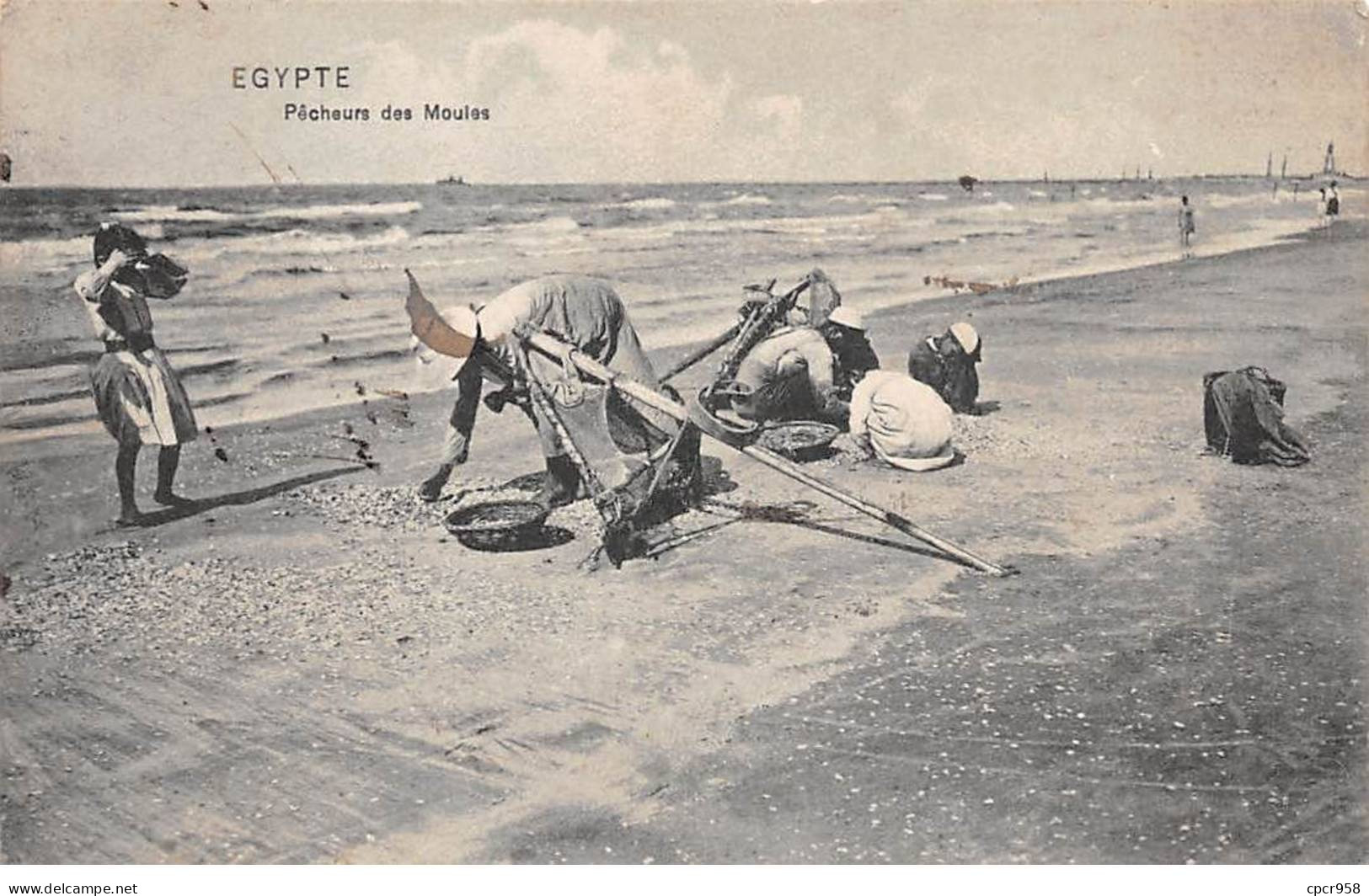 EGYPTE - SAN51182 - Pêcheurs Des Moules - En L'état - Kairo