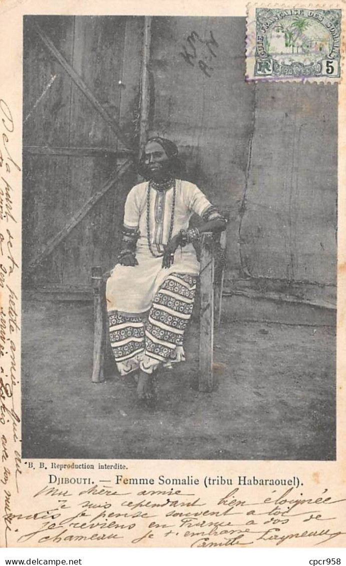 DJIBOUTI - SAN51203 - Femme Somalie (Tribu Habaraouel) - Gibuti